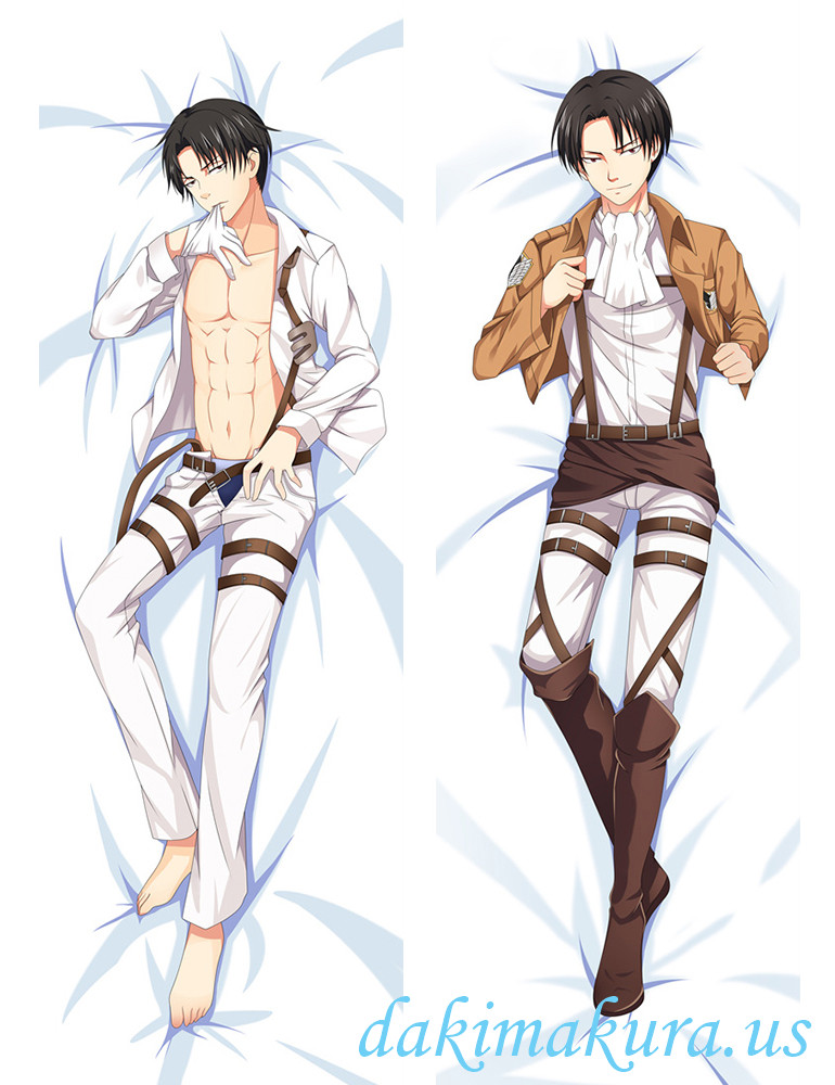 Levi Ackerman - Attack on Titan Male Anime Dakimakura Japanese Hugging Body PillowCases